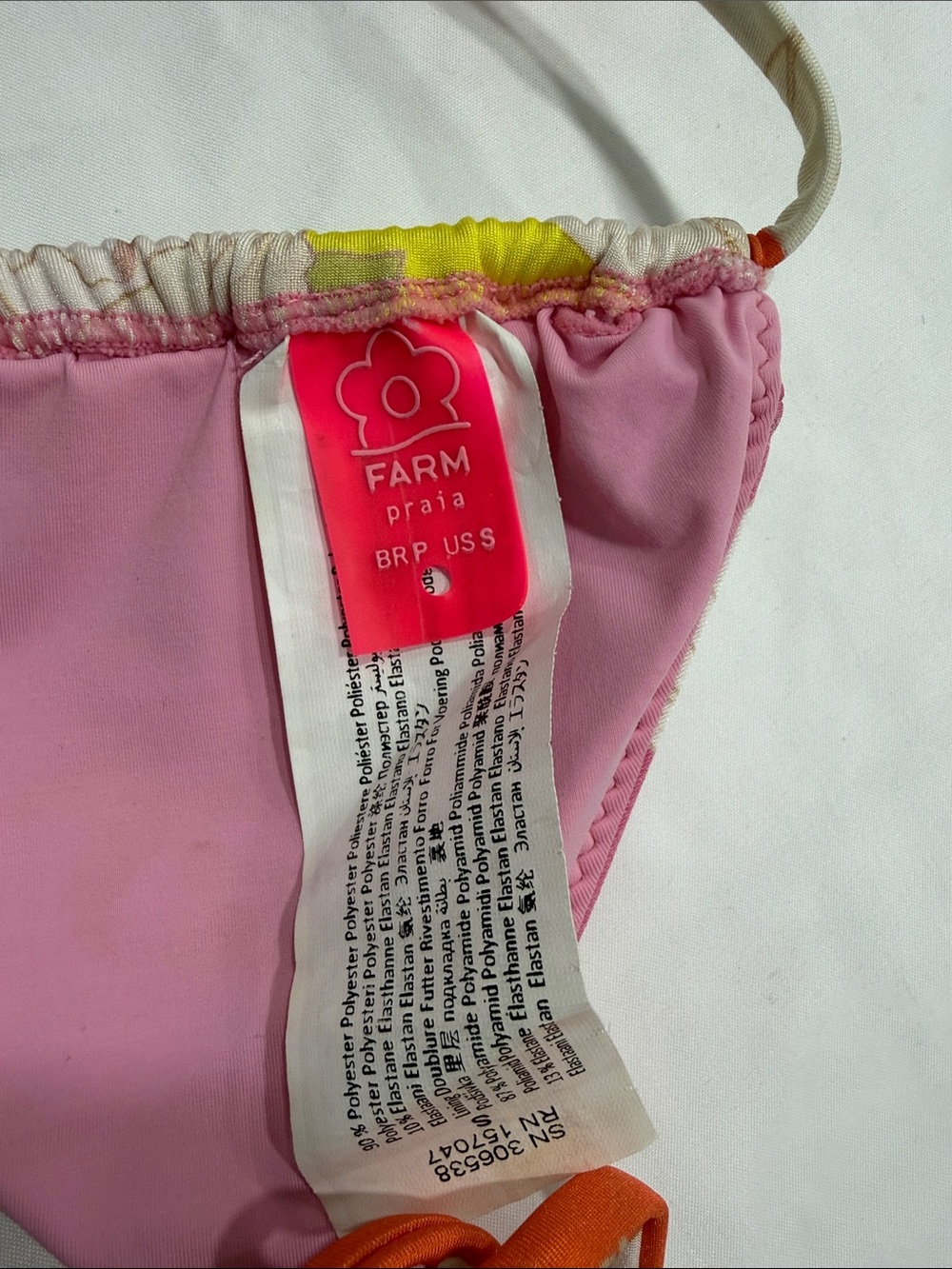 Farm Praia Bikini Top Size Small - Picture 10 of 10